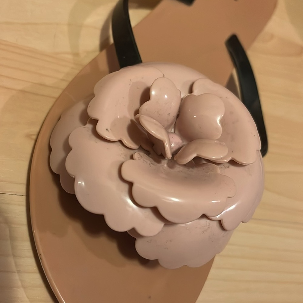 Melissa floral jelly flip flops women’s 9 - Picture 9 of 12